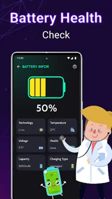 Battery charging android App screenshot 2